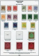 LEEWARD ISLANDS 1937-51 VFU Collection Incl. 1938-51 Defins, Plus Some Extra Perfs/shades Etc. For Example 5s (3), &poun - Sonstige & Ohne Zuordnung