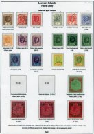 LEEWARD ISLANDS 1937-51 VFU Collection Incl. 1938-51 Defins, Plus Some Extra Perfs/shades Etc. For Example 5s (3), &poun - Other & Unclassified