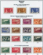 MONTSERRAT 1937-51 Complete, PITCAIRN 1940-49 Complete & ST. HELENA 1937-49 Complete VFU. (99) ST.Cat. £400 - Altri & Non Classificati