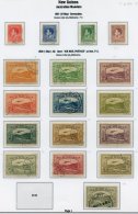 NEW GUINEA 1939 Defin Set (excl. 10s) VFU, SG.212/23 & 225, Cat. £564 - Sonstige & Ohne Zuordnung