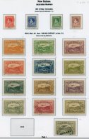 NEW GUINEA 1939 Defin Set (excl. 10s) VFU, SG.212/23 & 225, Cat. £564 - Autres & Non Classés