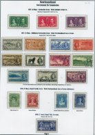 NEWFOUNDLAND 1937-47 Complete VFU. (41) Cat. £199 - Other & Unclassified