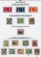 NIUE 1937-50 Complete, NORFOLK ISLAND 1947 (10 June) Set, WESTERN SAMOA 1939-46 Complete, TOKELAU 1948 Set & PAPUA 1 - Sonstige & Ohne Zuordnung