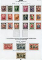 SARAWAK 1937 Brooke Set, 1945 BMA Set To $4, 1946 Centenary, 1947 Crown Colony Set, 1948 Wedding, 1949 UPU & 1950 Se - Otros & Sin Clasificación