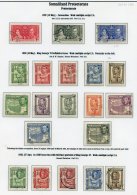 SOMALILAND PROTECTORATE 1937-51 Complete VFU Collection. (46) Cat. £481 - Sonstige & Ohne Zuordnung
