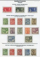 SOMALILAND PROTECTORATE 1937-51 Complete VFU Collection. (46) Cat. £481 - Other & Unclassified