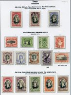 TONGA 1938-51 Complete VFU Collection. (30) ST.Cat. £197 - Sonstige & Ohne Zuordnung