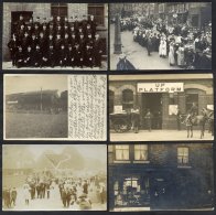 COLLECTION Of Cards Incl. Many Unidentified Real Photographs (RP's) Incl. Shop Fronts, Rail Disasters Etc. Inspection Re - Unclassified