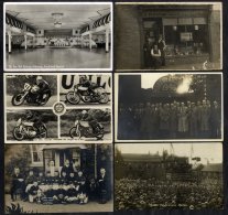 MISCELLANEOUS ACCUMULATION Of Cards With Several Better Incl. RP's Of 1918 Peace Celebrations - Hetton, J. Rowan Boot Ma - Sin Clasificación