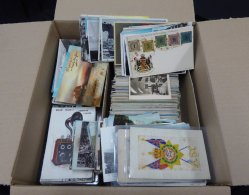 MISCELLANEOUS ACCUMULATION Of Cards With A Wide Variety Covered Incl. GB & Foreign. Inspection Recommended. (1170) - Ohne Zuordnung