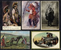 CANADA Collection In A Modern Album Incl. Canadian Indians, Toronto Exhibition, Scenic Views, Bridges, Shipping, Waterfa - Non Classés