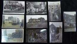YORKSHIRE (SCARBOROUGH) 1914 Photographic Cards (7) Showing War Damage After The Dec 16th German Raid Incl. Prospect Roa - Unclassified