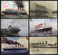 SHIPPING - Mauretania Collection Written Up On Leaves Of Postcards, Photographs, Odd Items Of Ephemera With Over 50 Olde - Ohne Zuordnung