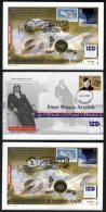 100 YEARS OF FLIGHT Modern Commemorative Cover Collection (57) Housed In Two Albums, With Printed Descriptions Etc. Incl - Altri & Non Classificati