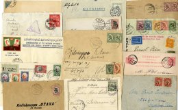 FOREIGN COVERS 1899-1967 Selection Of Covers & Cards Incl. 1937 Dahomey - London F.F, 1902 Tsington PPC, Iran 1941 C - Sonstige & Ohne Zuordnung