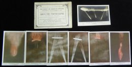 1914-18 Zeppelin PPC Set Of Six 'The Destruction Of A Zeppelin By I. V. Studios & The Detection Of A Zeppelin And It - Other & Unclassified