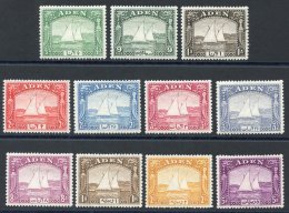 1937 Dhow Set To 5r M, SG.1/11. (11) Cat. £550 - Altri & Non Classificati