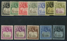 1924-33 Defin Set UM, SG.10/20. (12) Cat. £350 - Altri & Non Classificati