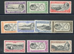 1934 Pictorial Defin Set UM, SG.21/30. (10) Cat. £120 - Other & Unclassified