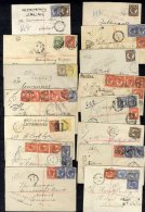 1901-05 Collection Of Reg Mail (55) From Queensland To Mainly Hobart, Tasmania, Bearing A Variety Of Single & Mixed - Autres & Non Classés