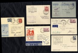 1945-51 First Flight Covers 1945 Nov 17th Qantas Charter Flight Sydney - Suva Official Cover (pilot Signed), Qantas 1945 - Other & Unclassified