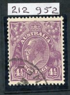 1930 5d On 4½d Violet Die II, Rare Postally Used Without Surcharge, SG.120, Clear RPS Cert. 2012. (1) - Autres & Non Classés