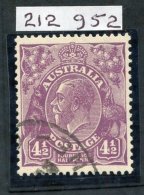 1930 5d On 4½d Violet Die II, Rare Postally Used Without Surcharge, SG.120, Clear RPS Cert. 2012. (1) - Otros & Sin Clasificación