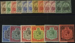 1910-25 MCCA Set With Extra Shades Of 2½d, 6d & 1s, 1918-22 MCCA 2/6d To £1, Fine M (10s Marginal), SG. - Sonstige & Ohne Zuordnung