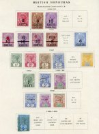 1865-1966 M & U Collection On Leaves With 1865-82 Profile Heads Unused Or U (faults) With Vals To 1s, 1888-91 Variou - Sonstige & Ohne Zuordnung