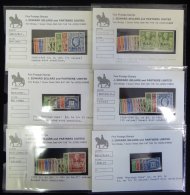 M.E.F 1943-47 Set & 1942 Postage Due Set, Fine M, SG.M11/M21, MD1/MD5. ERITREA 1948-49 Set & 1950 Postage Due Se - Sonstige & Ohne Zuordnung