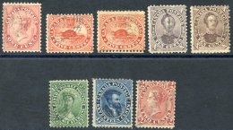 1859 1c, 5c (2), 10c (2) Shades, 12½c & 17c, 1864 2c (small Thin) FU, From SG.29/44, Cat. £585 - Cheape - Sonstige & Ohne Zuordnung