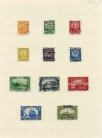 1859-1964 Useful M & U Basic Collection On Leaves Excl. Some War Tax And Imperf & Perf Stamps But Incl. QV 1897 - Sonstige & Ohne Zuordnung