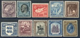 1928 50th Anniversary Set, Fine M, SG.123/132. Cat. £300 - Sonstige & Ohne Zuordnung