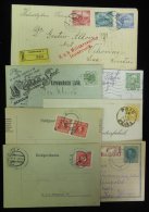 Covers & Cards Mainly With Austrian Stamps Incl. 1872 2kr - Majority 1908 Jubilee Issue Incl. Dues, Registered & - Sonstige & Ohne Zuordnung