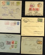 1914-40 Selection Of 26 Cards, Covers & Postal Stationery With A Variety Of Frankings & Cancels Incl. KEILA, VOR - Sonstige & Ohne Zuordnung