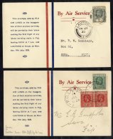 1930 July 14th Fiji Airlines Two Similar Official First Flight Covers Lautoka - Suva But With Different Pmks. (2) - Sonstige & Ohne Zuordnung