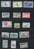 FRENCH SOUTHERN ANTARCTIC TERRITORY Selection Of VFU Hand Picked Examples. Noted - 1956 Airs 50f, 100f & 200f (Cat. - Sonstige & Ohne Zuordnung