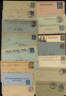1886-97 City Posts Berlin Envelopes Incl. Personalised Types, Omnibus Post, Cards Etc. Mainly Used, Also A Few Other Cit - Sonstige & Ohne Zuordnung