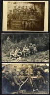 1914-18 Photographic Cards, Mainly Showing Machine Gunners Incl. A Couple Of WWII. (37) - Sonstige & Ohne Zuordnung
