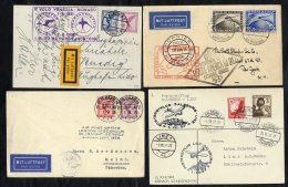 1928 Sept 1st AB AERO Fourth Experimental Flight Bremen - Malmo With A Four Line Cachet (scarce), 1930 Nov 30th Do-X Fli - Sonstige & Ohne Zuordnung