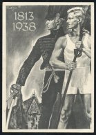 1938 Breslau Gymnastic Sports Festival - Four Different Commemorative Cards. - Sonstige & Ohne Zuordnung
