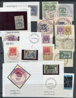 1911-70 Range Of Covers With A Wide Variety Of Frankings & Cancellations Incl. Several Pieces Bearing Stamps Tied By - Autres & Non Classés
