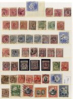 19th & 20thC Collection Of Postmarks On Stamps & Covers, PPC With QV Values Lettered Codes A-G With Duplication, - Other & Unclassified
