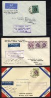 1936 March 27th Imperial Airways First Flight Hong Kong - London Official Cover With Oblong Cachet & Imperial Airway - Sonstige & Ohne Zuordnung