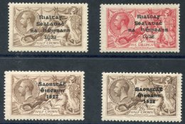 1922 2/6d Sepia Brown M, SG.17, 5s Rose Carmine M, SG.19, 1922-23 2/6d Chocolate Brown (2) M, SG.64. (4) Cat. £250 - Sonstige & Ohne Zuordnung