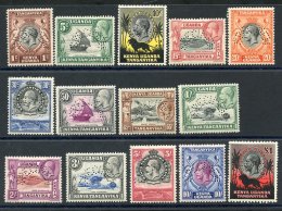 1935 Pictorial Defin Set Perf SPECIMEN, Fine & Fresh, SG.110s/23s. Cat. £500 - Autres & Non Classés