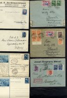 1830-1941 Selection Of Covers & Cards With A Variety Of Frankings & Cancels, Some Registered Incl. Postage Due H - Sonstige & Ohne Zuordnung