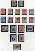 1928 Postage & Revenue Optd Set, Fine M, SG.174/192. (19) Cat. £200 - Sonstige & Ohne Zuordnung