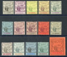 1900-05 Set Up To 25c M + 5r M. (15) Cat. £170 - Sonstige & Ohne Zuordnung