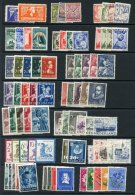 1923-59 Child Welfare Or Social Relief Fund Range Of 35 Complete M Sets, Odd UM, A Few Minor Tones Etc. Useful Range. (1 - Other & Unclassified